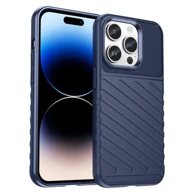 Obrázek produktu pro Pouzdro Thunder pouzdro pro iPhone 14 Pro, modré