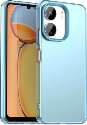 Produktbild von Handyhülle für Xiaomi Redmi 13R / Redmi 13C 5G/4G Schlank Durchscheinend Matt Stoßfest Schutzhülle Blau