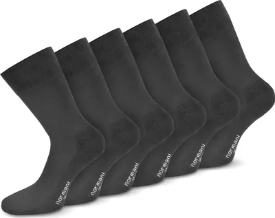 Produktbild von normani 6 Paar Komfortsocken mit Softrand und Frotteesohle