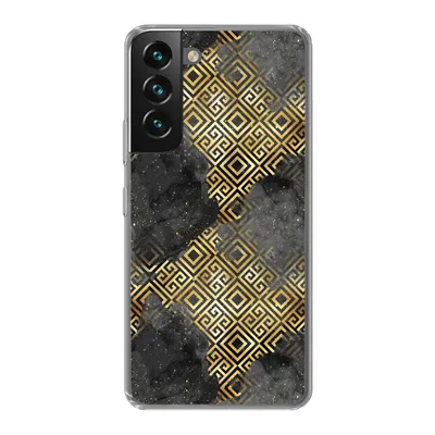 Produktbild von MuchoWow® Handyhülle Schutzhülle Hülle für Samsung Galaxy S22 Plus Gold - Marmor - Muster Silikon Softcase Handy Hülle - Schutzabdeckung