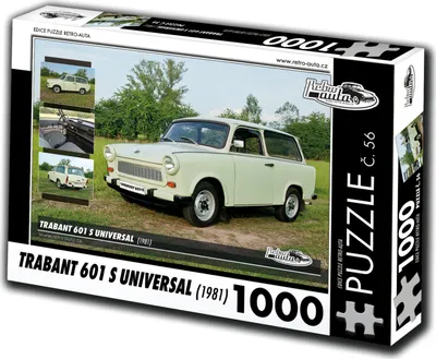 Obrázek produktu pro Puzzle č. 56 - TRABANT 601 S UNIVERSAL (1981) 1000 dílků