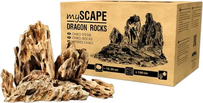 Produktbild von Aquariumdekoration-Set ARKA mySCAPE Rocks Dragon 5 Kg Drachenstein für Aquarien bis ca. 60 cm Aquascaping