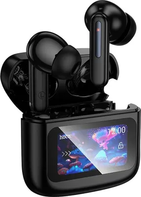 Produktbild von HOCO kabellose Ohrhörer bluetooth mit Touchscreen TWS EQ14 schwarz