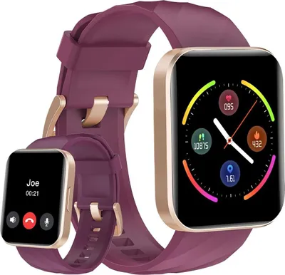 Produktbild von mit Telefonfunktion für Damen Herren,100+ Sportmodi Fitnessuhr mit Pulsmesser SpO2 Messung Schlafüberwachung Nachrichten