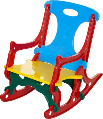 Produktbild von Ginger Home 3 v 1 Kinderstuhl TONY - vnútorný a vonkajší Schaukelstuhl a puzzle