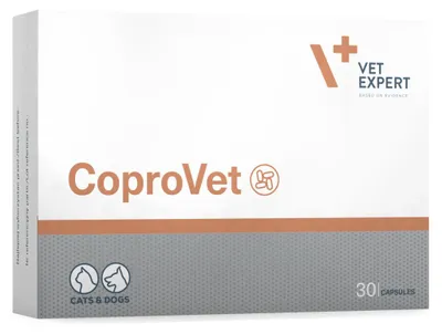 Zdjęcie produktu dla Vet Expert CoproVet 30 kaps. Preparat Przeciw Zjadaniu Odchodów Dla Psów i Kotów