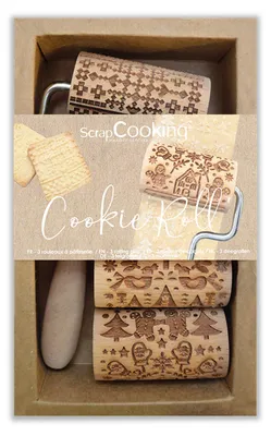 Produktbild von 3 Mini-Weihnachts-Rollen - Scrapcooking