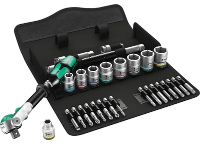 Produktbild von Wera 8100 SB 9 Zyklop Speed- Knarrensatz, 3/8  Antr., zöllig