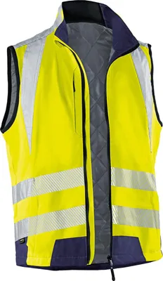 Produktbild von Kübler Reflectiq Weste PSA 2 warngelb/dunkelblau Gr. XL