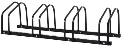 Produktbild von Fahrradständer Fahrräder wetterfest Wand Stahl 110 x 33 x 27 cm für Zuhause und Alltag