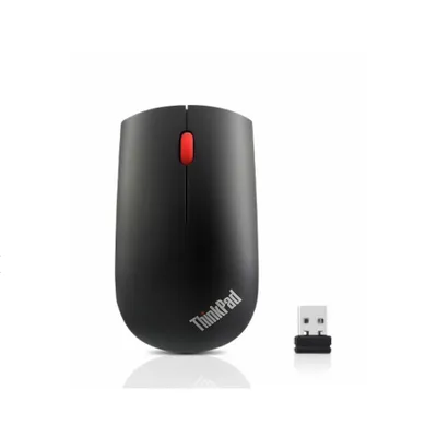 Produktbild von Lenovo 4X30M56888, Beidhändig, Optisch, RF Wireless, 1200 DPI, Schwarz
