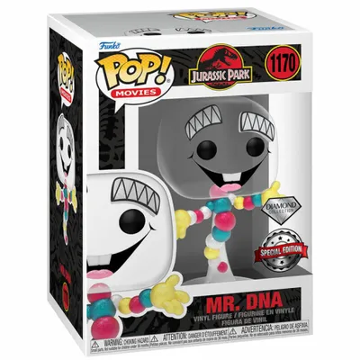 Immagine prodotto di Funko Pop! - Jurassic Park Ekskluzywna Figurka Mr. DNA - Winylowa Kolekcjonerska Figurina