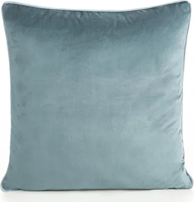 Zdjęcie produktu dla Duża poduszka dekoracyjna GAJANA jasnoniebieska 60x60 cm Mybesthome Wariant: poszewka na poduszkę z wypełnieniem, 60x60 cm