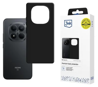 Obrázok produktu pre 3mk – Matt Case matné ochranné puzdro pre Xiaomi Redmi Note 15 Pro 5G – čierne