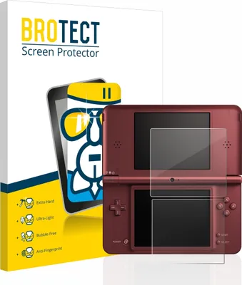 Produktbild von BROTECT Schutzglas für Nintendo DSi XL Schutzfolie Panzer Folie Glas Display Schutz klar