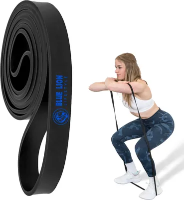 Imagen del producto de Banda de resistencia elástica, 11-30 kg, banda de fitness para entrenamiento de fuerza