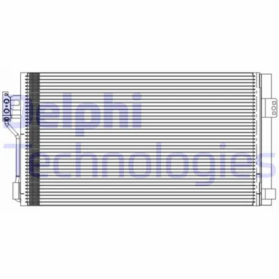 Produktbild von DELPHI TSP0225611 Kondensator Klimaanlage passend für MERCEDES-BENZ VIANO (W639) +Trockner