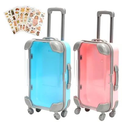 Productafbeelding van 2-delige set mini koffers als cadeauverpakking