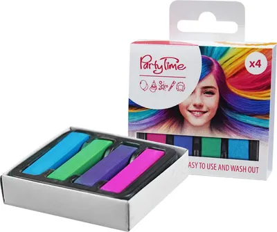 Produktbild von Haarfarbenkreide, 4 Stück – Arpex