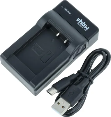 Produktbild von vhbw USB Ladegerät kompatibel mit Sony Cybershot DSC-RX100 Mark II, DSC-RX100 Mark 6 Kamera Camcorder/Akku - Ladeschale, Ladeanzeige, 4,2 V