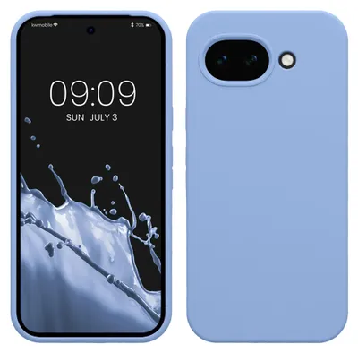 Produktbild von kwmobile Handyhülle für Google Pixel 10a Hülle - Case Silikon - Kabelloses Laden - Schutzhülle Cover in Lavendelblau