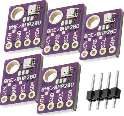 Produktbild von AZ-Delivery Sensoren GY-BME280 Barometrischer Sensor für Temperatur, Luftfeuchtigkeit und Luftdruck, 5X BME280