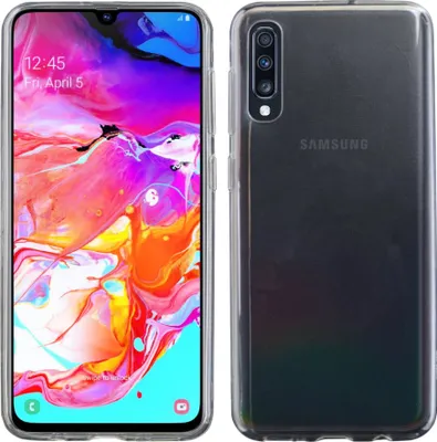 Obrázek produktu pro cofi1453® Silikonové pouzdro Basic kompatibilní s pouzdrem SAMSUNG GALAXY A70 (A705F) TPU Soft Mobile Phone Cover Protection Transparent