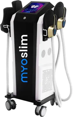 Produktbild von Krachtstation – Muskelstimulator – 6500 Watt Leistung – 5 Radiofrequenz-Handgeräte – Aluminium