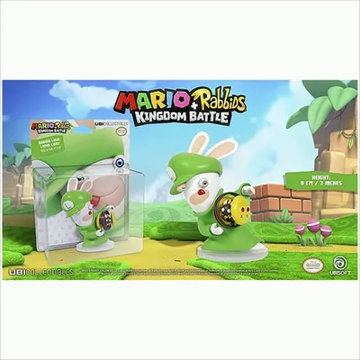 Immagine prodotto di Mario & Rabbids Kingdom Battle - Rabbid Luigi (3")