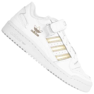 Produktbild von Adidas Forum Low Damen Sneaker Klettverschluss 80er Gr. 40