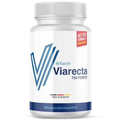 Image de Viarecta 750 Forte gélules | pour l'homme actif | 60 gélules 1x