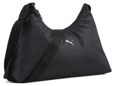 Produktbild von PUMA Umhängetasche Schultertasche Pop Prism Bag PUMA Black-Puma Script AOP schwarz
