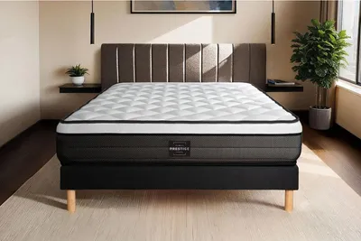 Productafbeelding van Matras- en lattenbodemset 140x190 cm - Suite