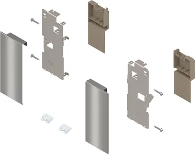Immagine prodotto di BLUM LEGRABOX Supporto frontale per cassetti interni, altezza K, acciaio inossidabile