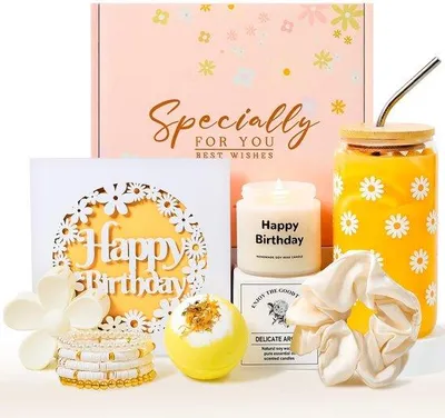 Productafbeelding van Elzusha - Daisies Cadeauset voor Verjaardagen van Vrouwen