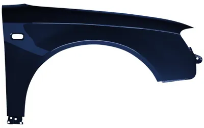 Productafbeelding van BLU Spatbord geschikt voor Audi A4 B7 LZ5A Rechts Blauw TiefseeBlau | 2004-2008 | Voorzijde | Gelakt | Montageklaar, AI-gegenereerde afbeelding