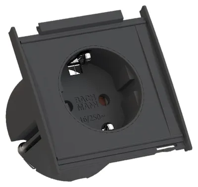 Produktbild von BACHMANN KAPSA XX-Small 1x Schutzkontakt , Montagestecker