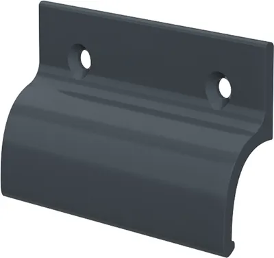 Produktbild von Aluminium Terrassentürgriff Balkontürgriff Ziehgriff Aluminiumgriff Türbeschlag Anthrazit RAL7016