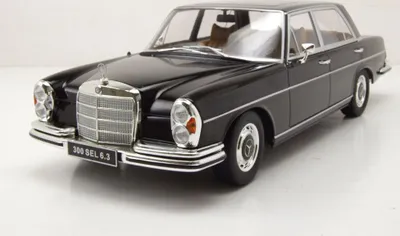 Produktbild von KK Scale 181211 Mercedes 300 SEL 6.3 W109 1967 schwarz 1:18