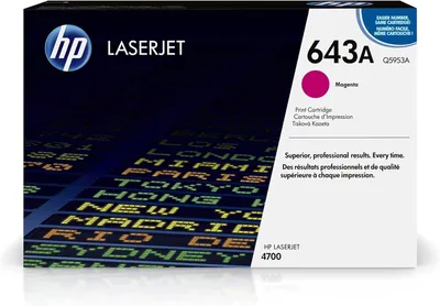 Produktbild von HP 643A Magenta Original LaserJet Tonerkartusche