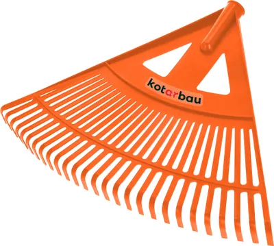 Zdjęcie produktu dla KOTARBAU® Wytrzymale grabie do lisci Grabie do lisci Grabie wachlarzowe Zamiatarka do lisci 47 cm