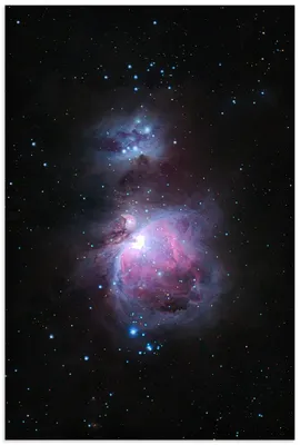 Produktbild von ARTland Wandbild Alu für Innen & Outdoor Orionnebel im Sternbild Orion Größe: 40x60 cm