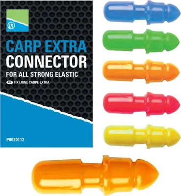 Image de PRESTON SLIP CARP CONNECTOR EXTRA ORANGE Connecteur pour élastiques Ø1,0 à 1,6mm