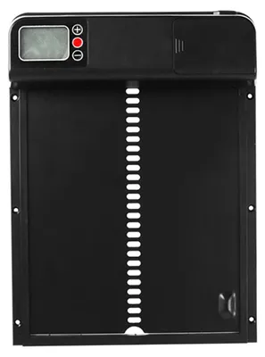 Automatische Hühnerklappentür, wasserdicht, Timer, LED, 32,8 x 24,3 cm