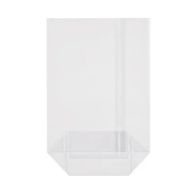 Produktbild von Kreuzbodenbeutel 180 x 300 mm, mit Siegelnaht 30my, OPP transparent 1000 Stk.