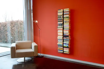Produktbild von Bücherturm Booksbaum 1 Wand groß : Schwarz