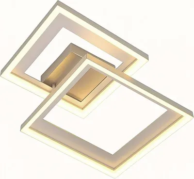 Produktbild von LED Deckenleuchte, Metall, dimmbar, Timer, CCT, L 56,8 cm
