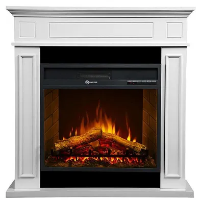 Productafbeelding van Divina Fire Jefferson elektrische haard vrijstaand (wit)
