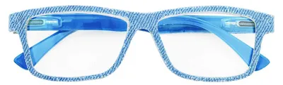 Immagine prodotto di Occhiali da lettura Corpootto. Jeans Corpootto, colore azzurro chiaro, gradazione +1,00 - 20 g