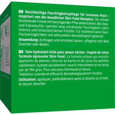 Produktbild von Weleda Skin Food 150 ml, Balsam, Frauen, Nährend, Weichmachend, Beruhigend, trockene Haut, Sehr trockene Haut, 150 ml, Behälter